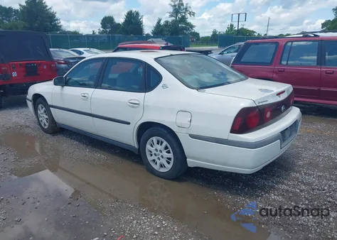 2001 Chevrolet Impala from USA, damaged, VIN 2G1WF52EX19199637